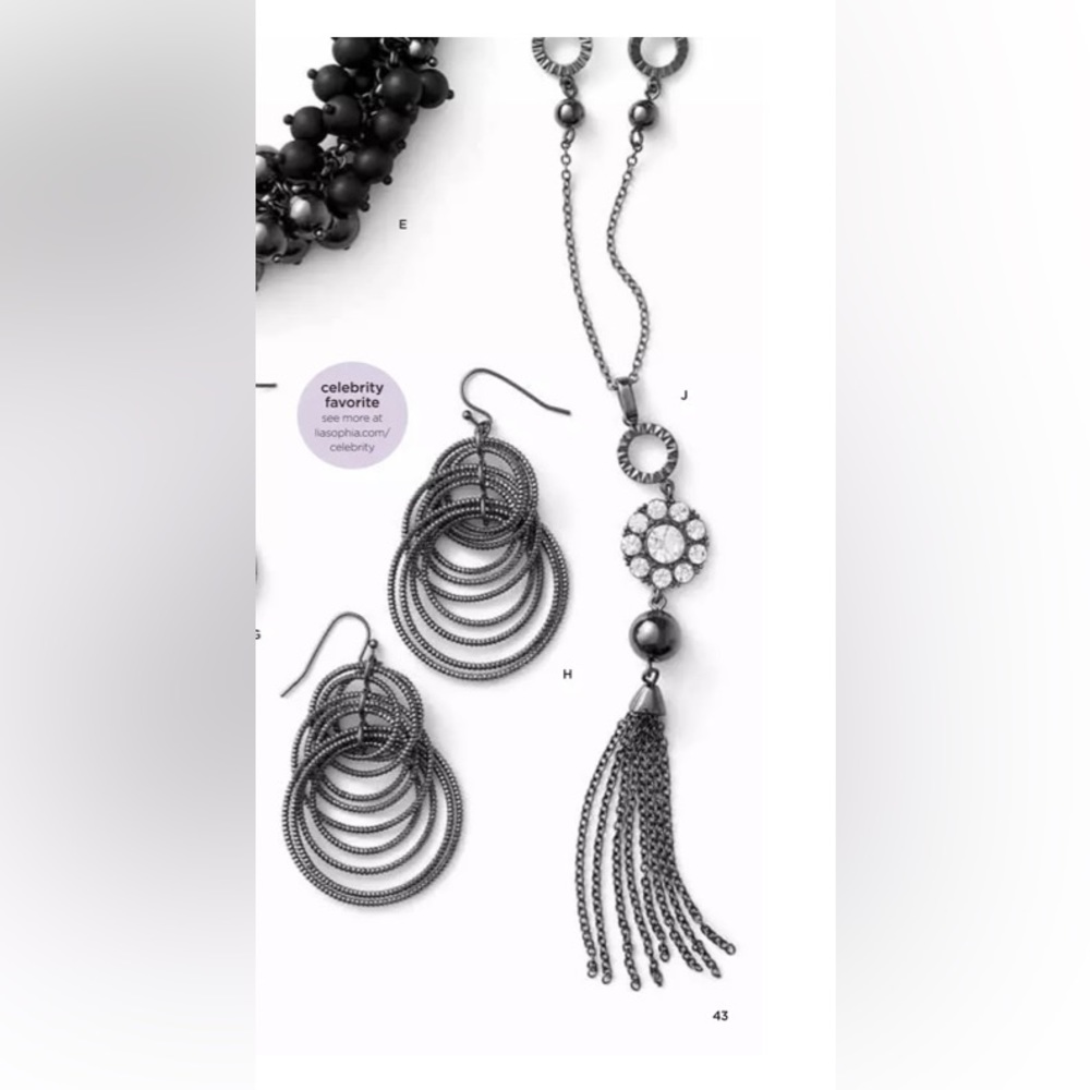 Lia Sophia Flapper necklace